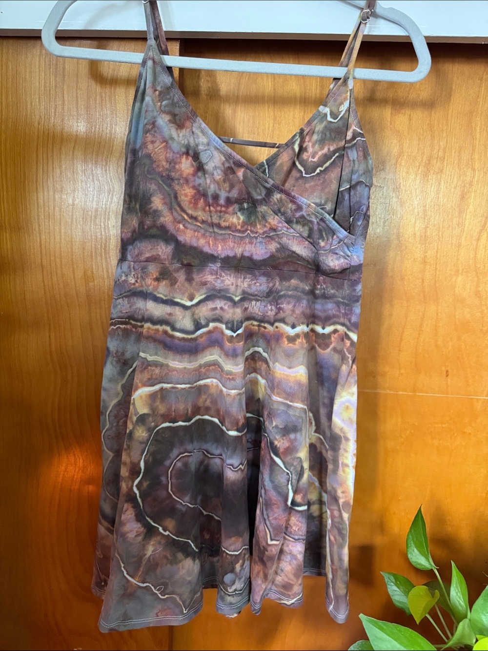 Katya Moon Dyes Women's Tie-Dye mini Dress